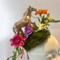 Horse Fascinator Horserace Derby Headband With Flower And Leaves For Ladies Tea Party